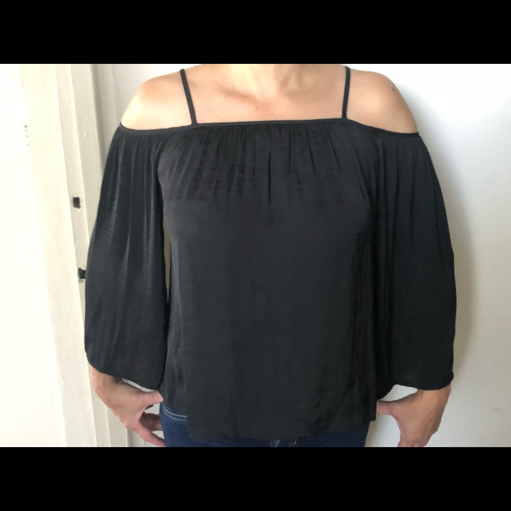 Black Blouse Size XS VinceCamuto